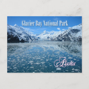 Johns Hopkins Glacier, Glacier Bay, Alaska Vykort