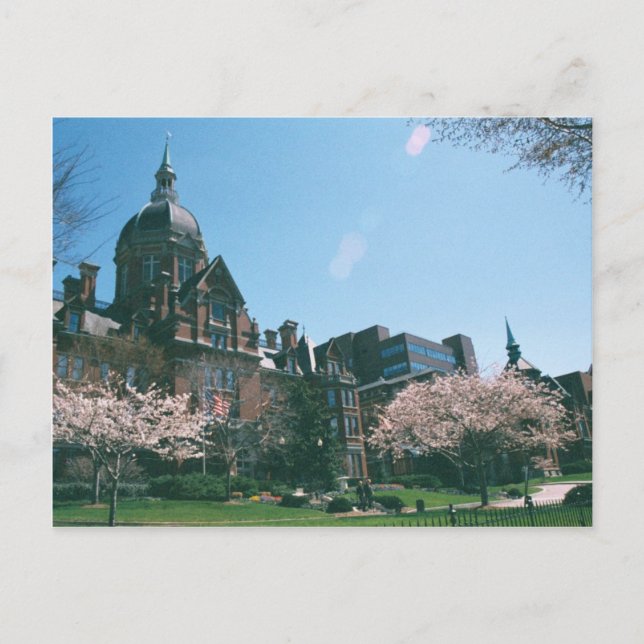 Johns Hopkins Hospital Vykort (Framsida)