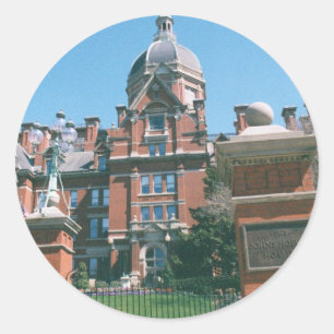 Johns Hopkins sjukhus Runt Klistermärke