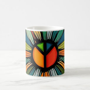 John's Wish for Peace Kaffemugg