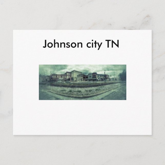 Johnson city TN-postkort Vykort (Framsida)