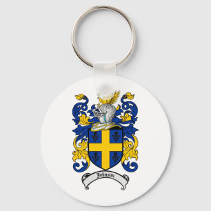 Johnson Family Crest - Jackande av Arm Nyckelring