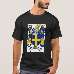 Johnson Family Crest - Jackande av Arm Tee Shirt