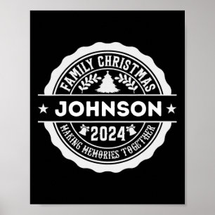 Johnson Family jul Poster