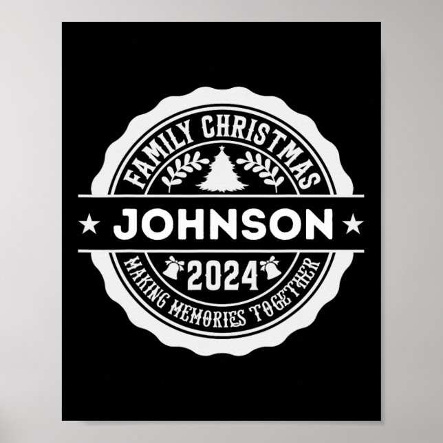 Johnson Family jul Poster (Framsidan)