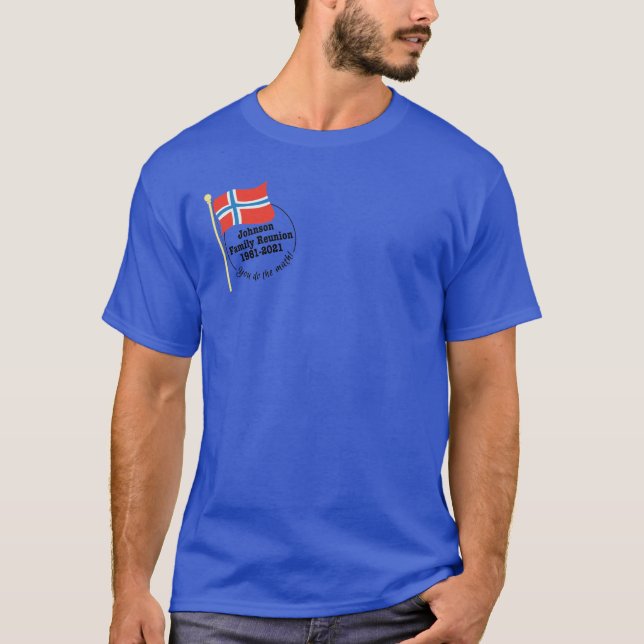 Johnson Family Reunion 2021 T Shirt M (Framsida)