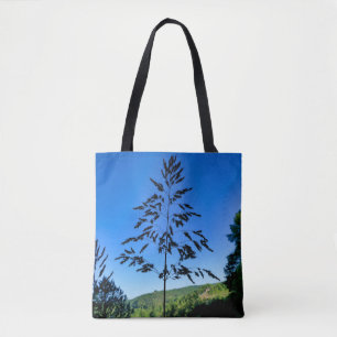 Johnson Grass All over Print Back Tygkasse