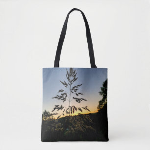 Johnson Grass All over Print Back Tygkasse