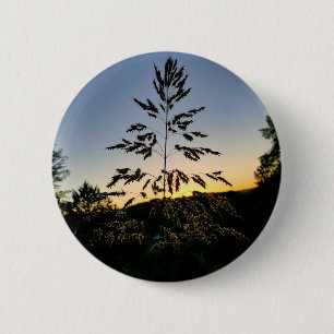 Johnson Grass Badge Knapp