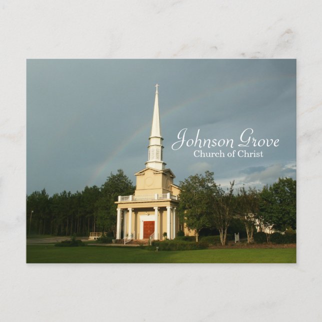 Johnson Grove COC Rainbow med Print Vykort (Framsida)