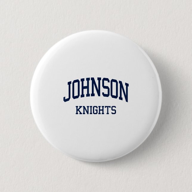 Johnson High School Hs Gainesville Ga Retro Sports Knapp (Framsida)