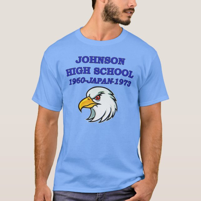 johnson högstadium japan tee (Framsida)