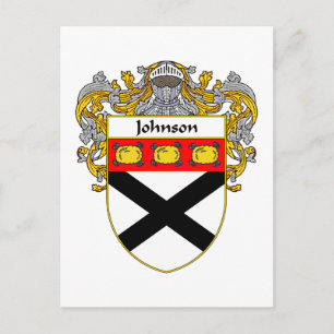 Johnson Jackat av Arm (Mantled) Vykort