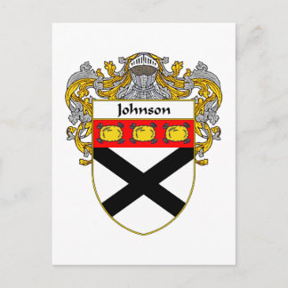 Johnson Jackat av Arm (Mantled) Vykort