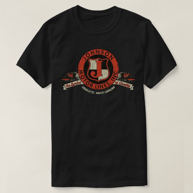 Johnson Motor Linjer 1945 T Shirt (Design framsida)