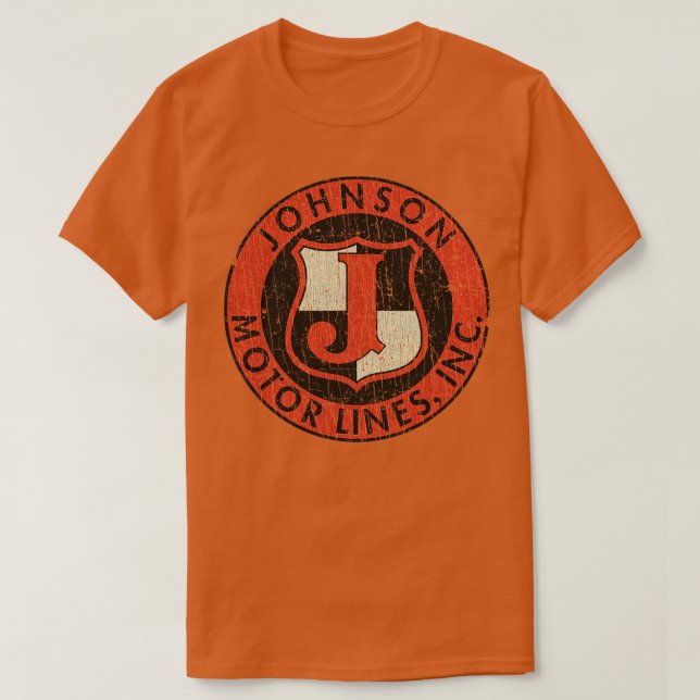 Johnson Motor Linjer Classic 1945 T Shirt (Design framsida)