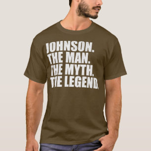 Johnson Namn Johnson given namn T Shirt