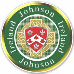 Johnson Shield och Celtic Kor Personlig Klistermärken