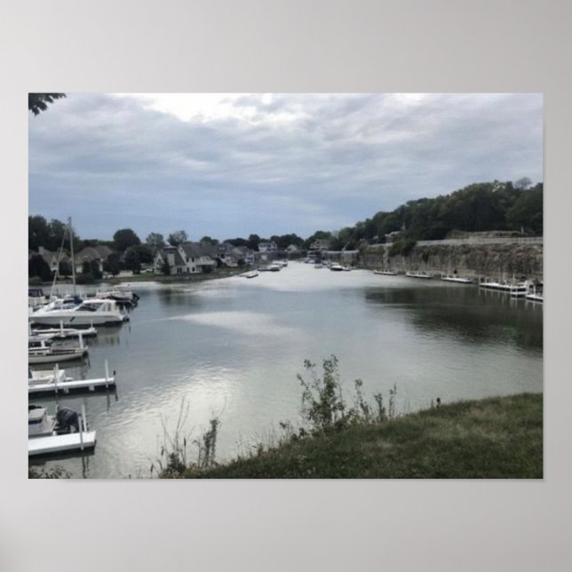 Johnson's Island Quarry, Ohio Poster (Framsidan)