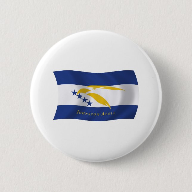 Johnston Afee Flagga Button Knapp (Framsida)