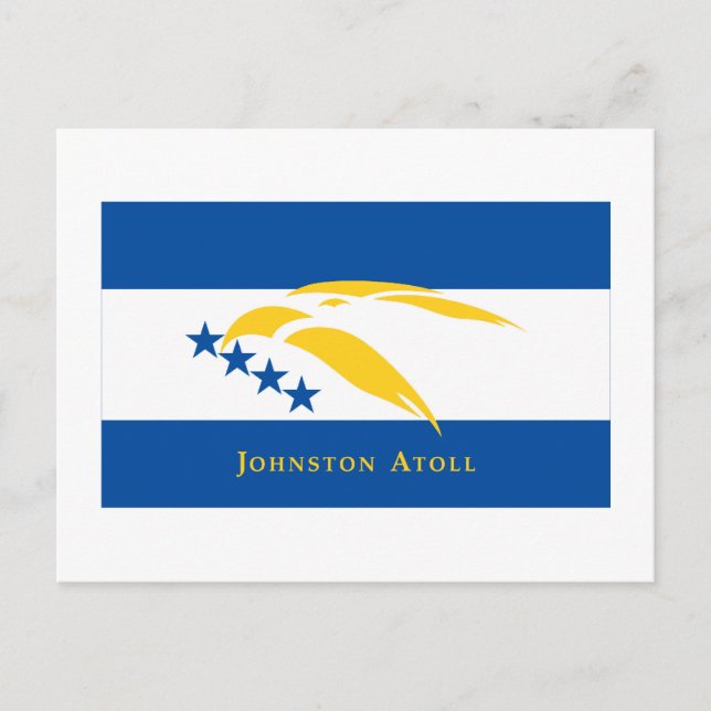 Johnston Afee Flagga Vykort (Framsida)