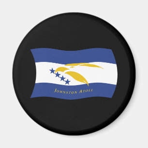 Johnston Atoll Flagga Magnet