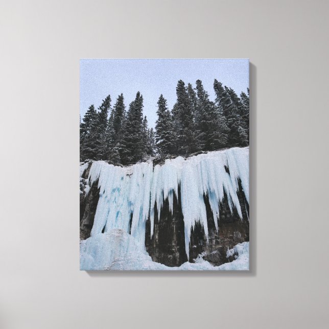 Johnston Canyon Canvas Print (Framsida)