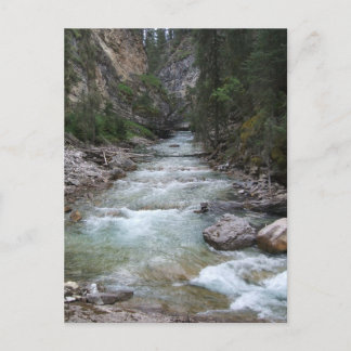 Johnston Canyon Step Falls Vykort