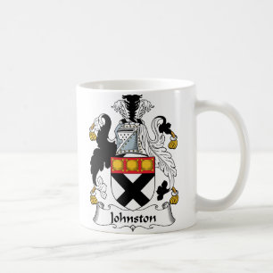 Johnston familjvapensköld kaffemugg