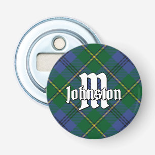 Johnston klan tartan flasköppnare