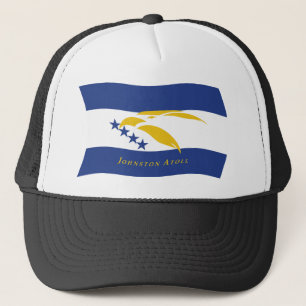 Johnstonatollen Flagg Hatt Truckerkeps