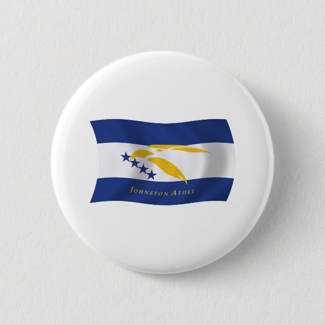 Johnstonatollen Flagga Knapp (Framsida)