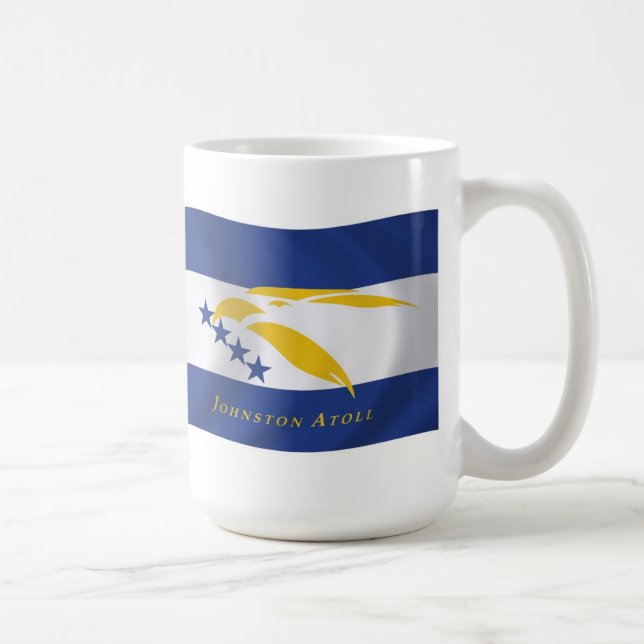 Johnstonatollen Flagga Mugg (Höger)