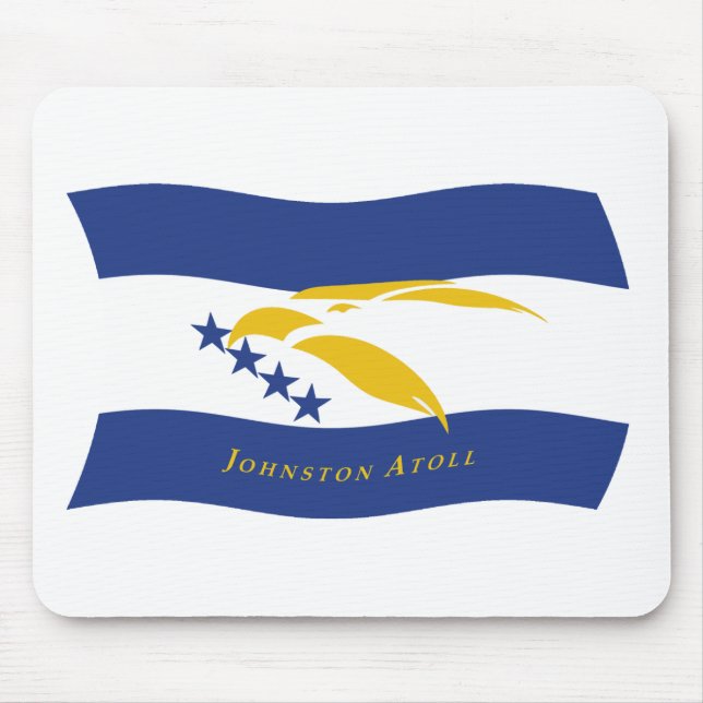 Johnstonatollen Flagga Musmatta (Framsidan)