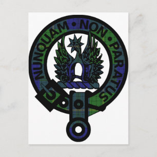 Johnstone Clans vapen Vykort