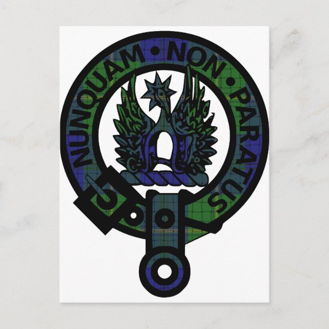 Johnstone Clans vapen Vykort (Framsida)