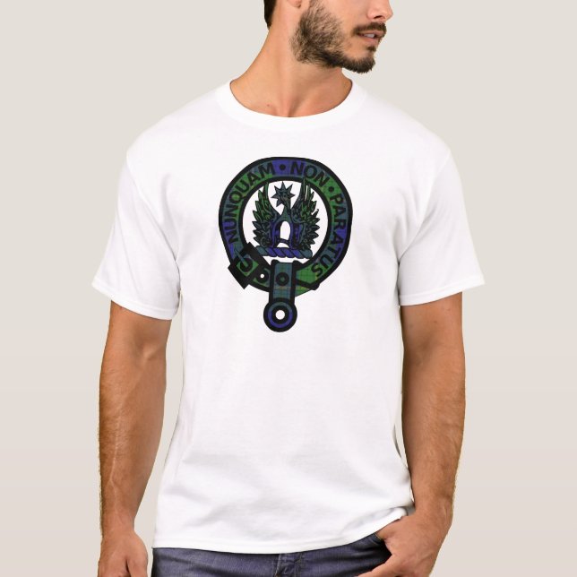 Johnstone Klan Vapensköld Tee Shirt (Framsida)