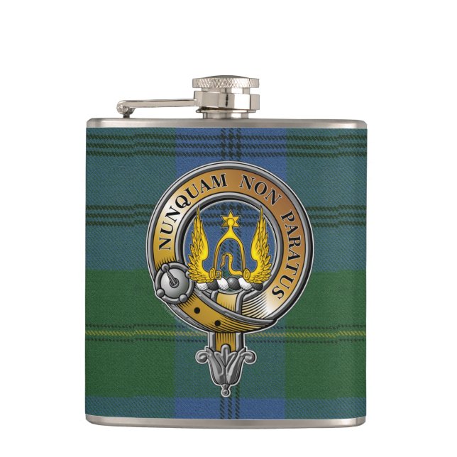 Johnstone Tartan & Badge Fickplunta (Framsidan)