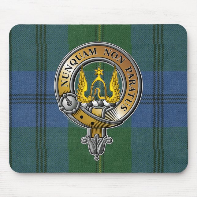 Johnstone Tartan & Badge Musmatta (Framsidan)