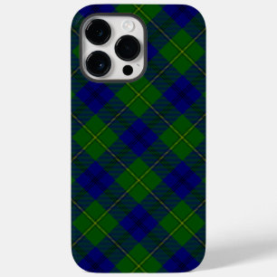 Johnstone tartan Blue grönt plaid