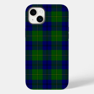 Johnstone tartan Blue grönt plaid