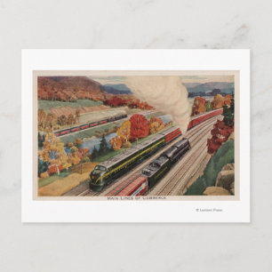 Johnstown, Pennsylvania (Commerce Tåg) Vykort