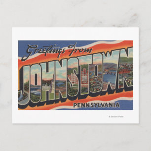 Johnstown, Pennsylvania - Stora Brev Scenes 2 Vykort