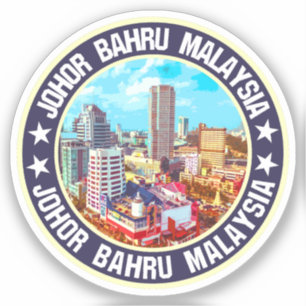 Johor Bahru Klistermärken
