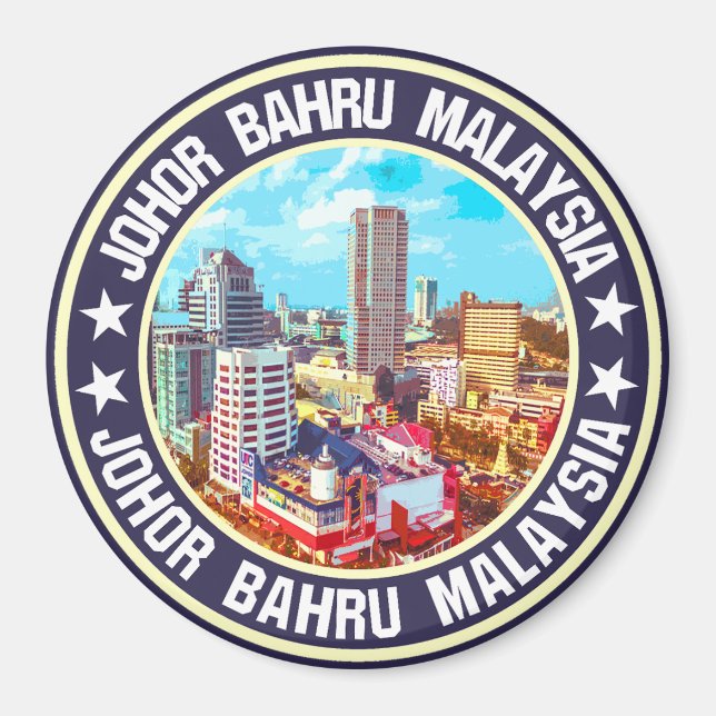 Johor Bahru Magnet (Framsidan)