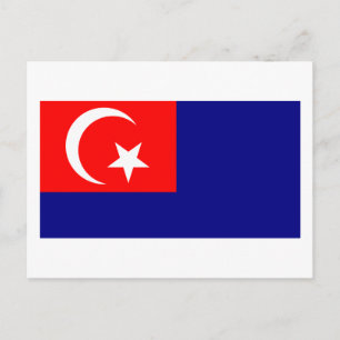 Johor flagga vykort