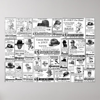 Joicy (Gioioso) Hat Company Poster