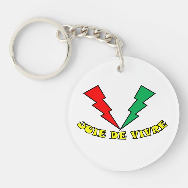JOIE DE VIVRE key chain (Framsidan)