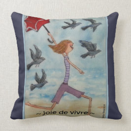 Joie de vivre kudde