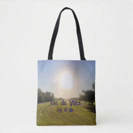 Joie de vivre Navy Tygkasse